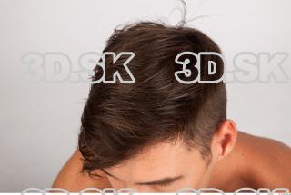 Hair texture of Boris 0008